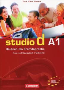 Opakowanie studio d A1 Kurs und Ubungsbuch + CD Teilband 2 Podręcznik z ćwiczeniami