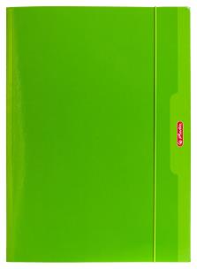 Okładka książki Teczka A4 z gumką zielona