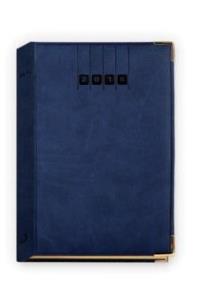 Okładka książki Terminarz 2016 - A5 Marid - bordowy