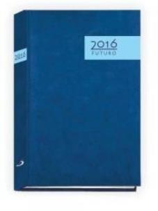 Okładka książki Terminarz 2016 Futuro - granatowy