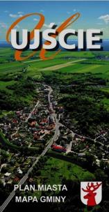 Opakowanie Ujście plan miasta mapa gminy