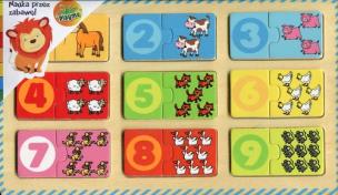 Opakowanie Układanka drewniana Cyfry