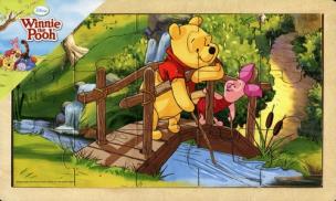 Opakowanie Układanka drewniana Kubuś Puchatek 15 elementów