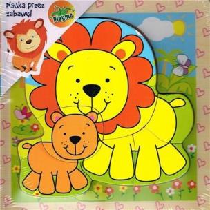 Opakowanie Układanka drewniana Lwy