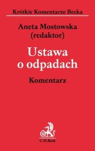 Okładka książki Ustawa o odpadach Komentarz