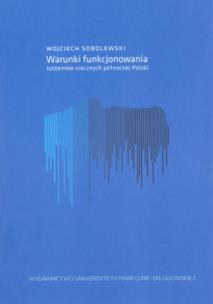 Okładka książki Warunki funkc. systemów rzecznych pół. Polski