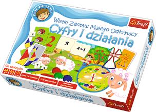Opakowanie Wielki Zestaw Małego Odkrywcy Cyfry i działania