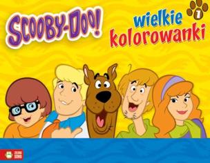 Okładka książki Wielkie kolorowanki. Scooby-Doo cz.1 w.2015