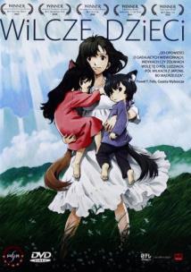 Wilcze dzieci - DVD. Autor: Mamoru Hosoda. Multiszop.pl Okładka książki Wilcze dzieci - DVD