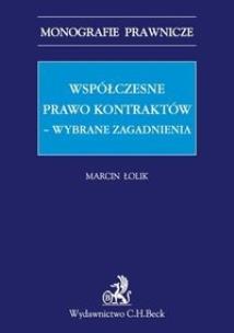 Okładka książki Współczesne prawo kontraktów – wybrane aspekty
