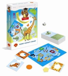 Opakowanie Wzory kształty kolory - układanka edukacyjna