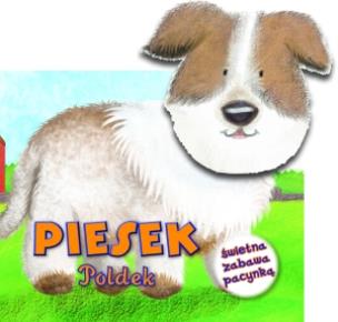 Okładka książki Zabawa z pacynką - Piesek Poldek