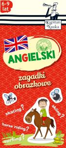 Zagadki obrazkowe Angielski 6-9 lat. Autor: Opracowanie zbiorowe. Multiszop.pl Okładka książki Zagadki obrazkowe Angielski 6-9 lat