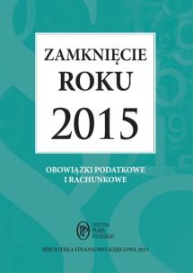 Okładka książki Zamknięcie roku 2015