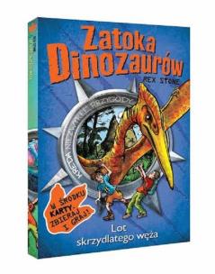 Okładka książki Zatoka Dinozaurów Lot skrzydlatego węża