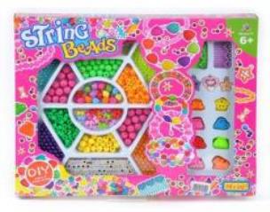 Opakowanie Zestaw koralików do nawlekania
