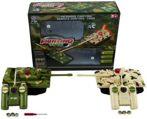 Opakowanie Zestaw małych czołgów bojowych zdalnie sterowany