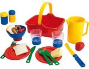 Opakowanie Zestaw śniadaniowy w koszyku