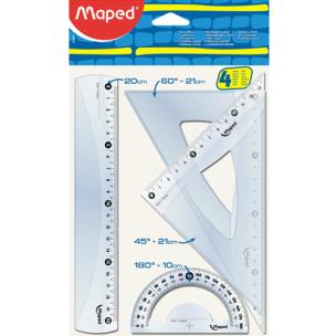 Opakowanie Zestaw Start Medium lin/2 ekier/kątom MAPED