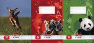 Opakowanie Zeszyt A5 x.book w kratkę 32 kartki 10 sztuk mix