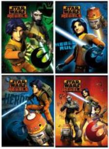 Opakowanie Zeszyt A5/32K kratka Star Wars Rebels (15szt)