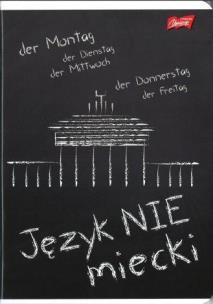 Opakowanie Zeszyt A5/60K kratka J. niemiecki (10szt)
