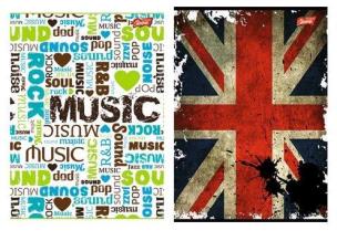 Opakowanie Zeszyt na spirali A4/80K kratka MIX (5szt)