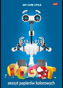 Opakowanie Zeszyt papierów kolorowych nabłyszczanych A4/10K