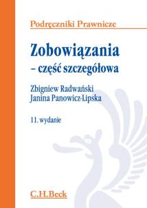 Okładka książki Zobowiązania - część szczegółowa