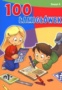 Okładka książki 100 łamigłówek. Zeszyt 4