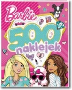 500 naklejek. Barbie. Autor: praca zbiorowa. Multiszop.pl Okładka książki 500 naklejek. Barbie