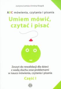Okładka książki ABC mówienia, czytania i pisania. Zeszyt 1