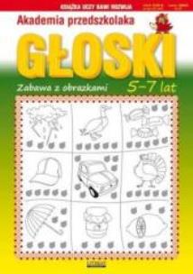 Okładka książki Akademia przedszkolaka. Głoski