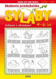 Okładka książki Akademia przedszkolaka. Sylaby w.2011