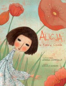 Okładka książki Alicja w Krainie Czarów (gąbka)