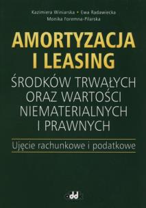Okładka książki Amortyzacja i leasing