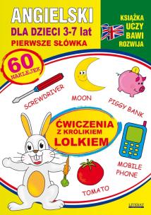 Okładka książki Angielski dla dzieci 3-7 lat Pierwsze słówka