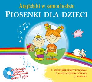 Okładka książki Angielski w samochodzie - Piosenki dla dzieci