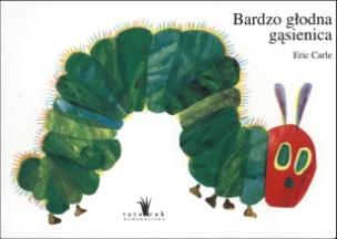 Okładka książki Bardzo głodna gąsienica