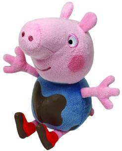 Okładka książki Beanie Babies Peppa Pig - George Muddy średni