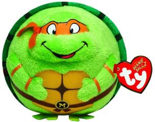Opakowanie Beanie Ballz Lic TMNT - Michelangelo średni