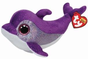 Opakowanie Beanie Boos Flips - fioletowy delfin średni