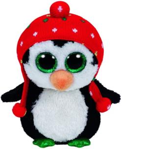 Opakowanie Beanie Boos FREEZE - pingwin w kapeluszu z dzianiny