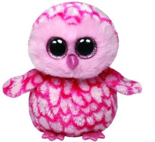 Opakowanie Beanie Boos Pinky - różowa sowa średnia