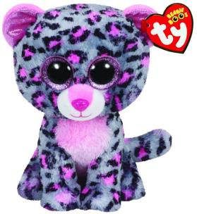 Opakowanie Beanie Boos Tasha - szaro-różowy leopard średni