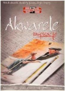 Opakowanie Blok Inspiracje - Akwarele A4/20 arkuszy 320g