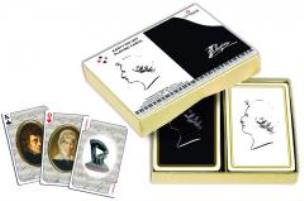 Opakowanie CHOPIN - komplet brydżowy 2x55 kart