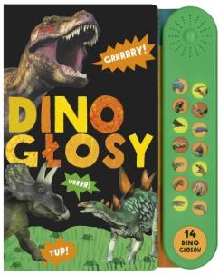Okładka książki Dino głosy Książecznka dźwiękowa