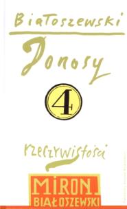 Okładka książki Donosy rzeczywistości