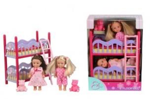 Okładka książki Evi z piętrowym łóżkiem